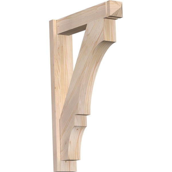 Ekena Millwork Balboa Arts & Crafts Smooth Outlooker, Douglas Fir, 5 1/2"W x 24"D x 36"H OUT06X24X36BOA03SDF - main